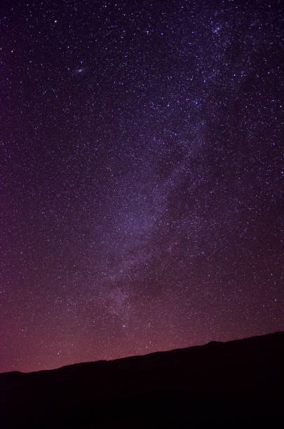 istock Stargazing during the night at West Sahara Desert. 1222563126