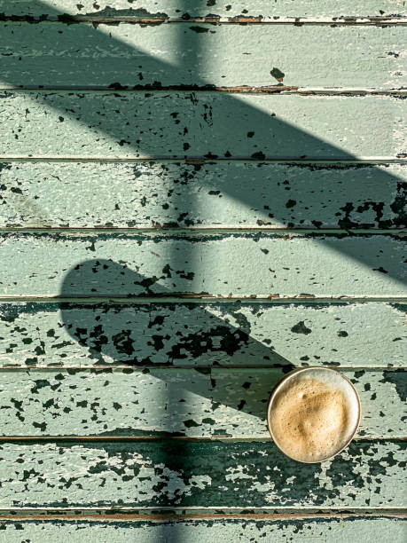 Coffee with foamed milk