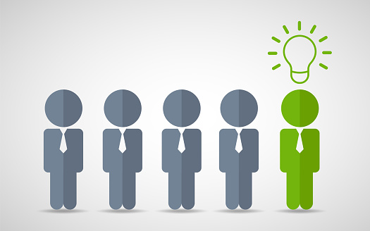 Think Different Move Diff Think Differently Standing Out From The Crowd Being Different Move For ...