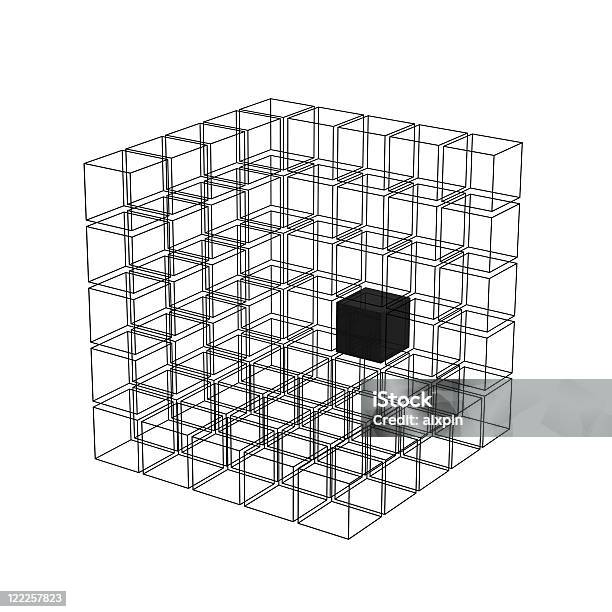 抽象的なキューブ構造 - 3Dのストックフォトや画像を多数ご用意 - 3D, イラストレーション, カットアウト