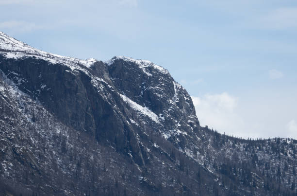 istock Mountain peaks in Hemsedal in Norway covered with snow 1222579818