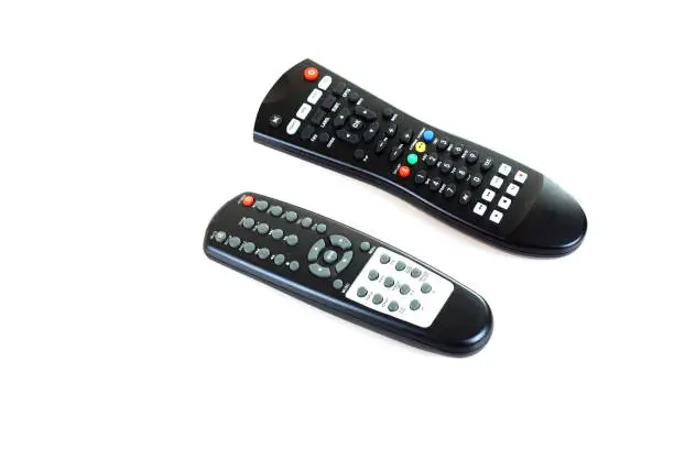 Two different type of remote controllers.