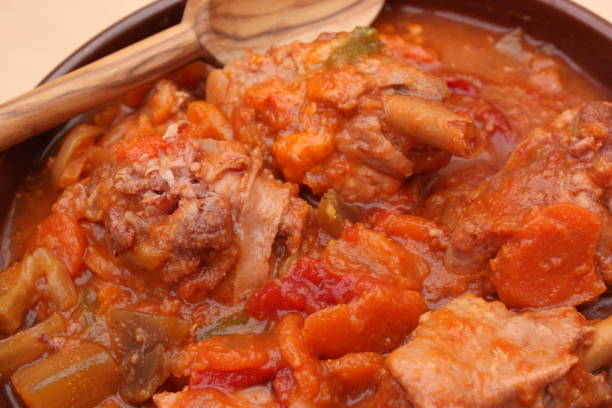 istock Duck leg stew Stewed dish  French cooking 1222581914