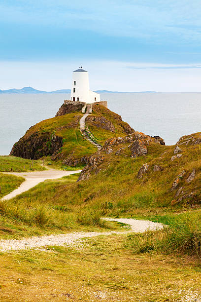 istock Llanddwyn lighthouse, Anglesey, North Wales 122258278