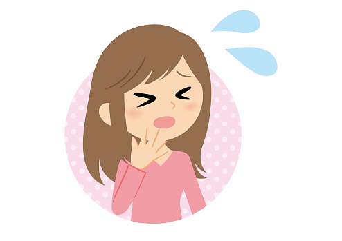 Impatient Expression Woman Expression And Emotions Illust Means Anxious And Impatient Stock ...