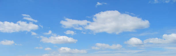 istock Blue sky gradient with variety shape of clouds 1222589278