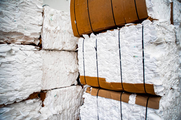 istock Styrofoam for recycling / Unicel for recycling. 1222596274