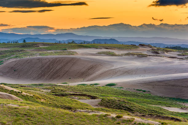 istock Tottori, Japan Sand Dunes 1222597149