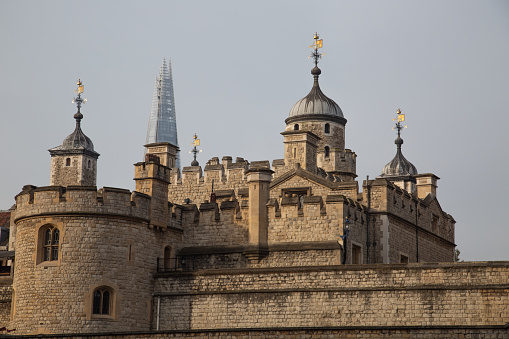 The Tower of London with the Shard in the back ground