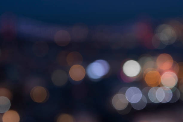 istock Bokeh background, abstract texture, night cityscape 1222600618