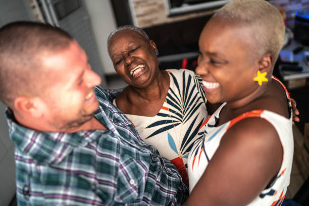 istock Family embracing at home 1222604164