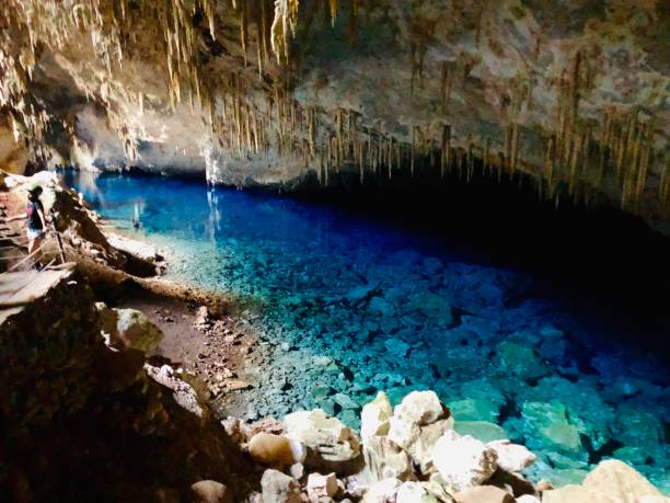 istock Lago Azul Cave is a natural monument. 1222604386
