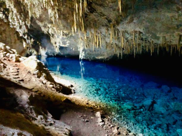 istock Lago Azul Cave is a natural monument. 1222604572