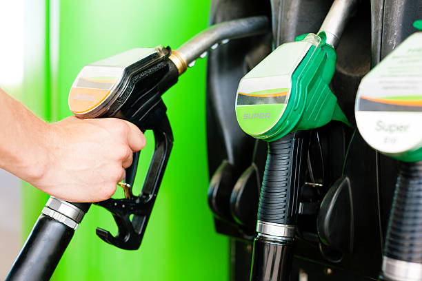 istock Refuel the car on a gas station 122260909
