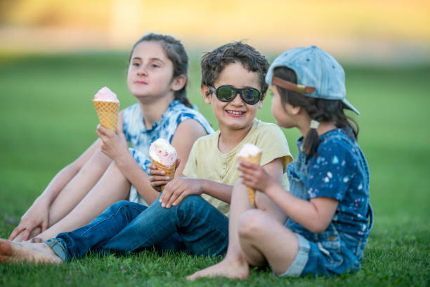 istock Young child enjoys ice cream 1222620431