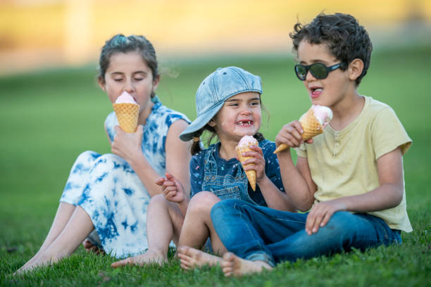 istock Young child enjoys ice cream 1222620433