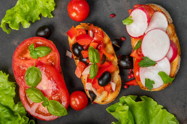 istock Italian bruschetta 1222623874