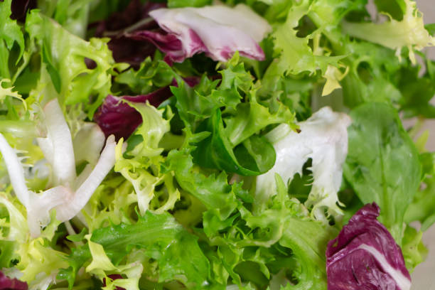 istock Green salad in a dish 1222624072