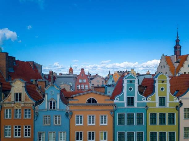 istock Facade of a small stone in the old town 1222624898