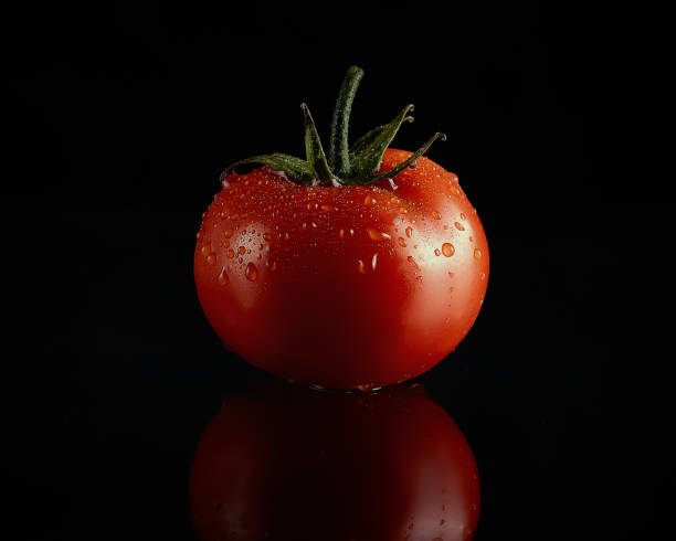 istock Low key macro image of Tomato. 1222625365