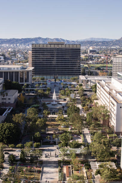 istock Downtown Los Angeles cityscape 1222636360