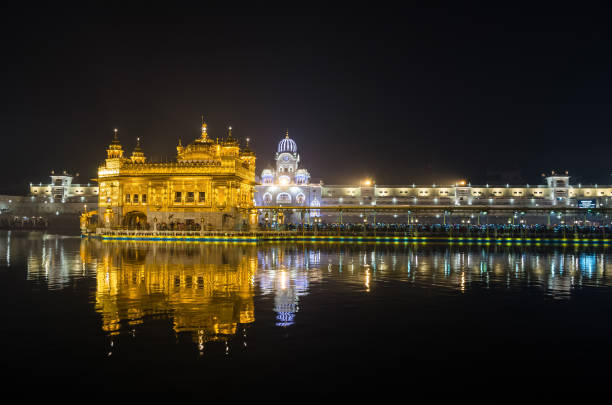 istock Golden Temple at night in Amritsar, Punjab, India. 1222641878