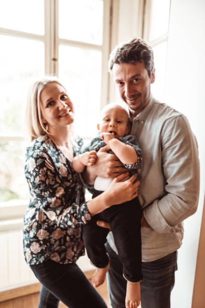 istock happy family at home together 1222649364