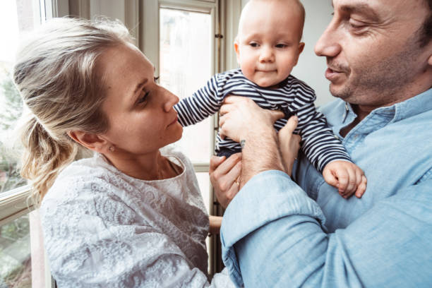 istock happy family at home together 1222649660