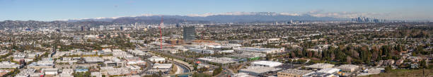 istock Panorama downtown Los Angeles cityscape 1222654071