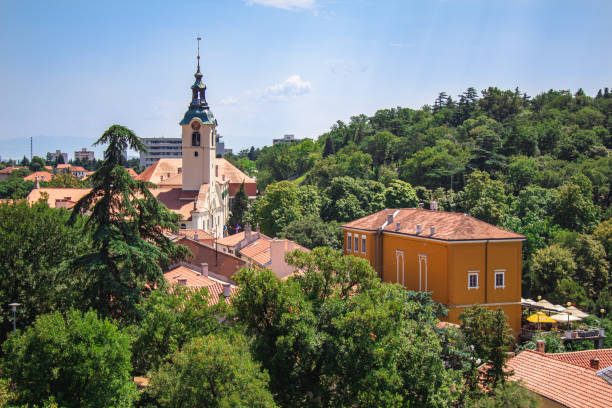 istock Rijeka town in Croatia 1222654076