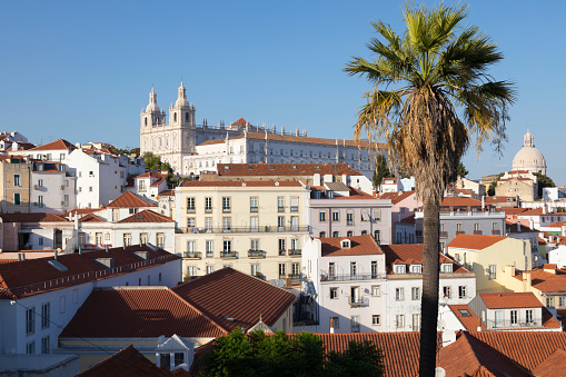 Skyline of Lisbon, Portugal