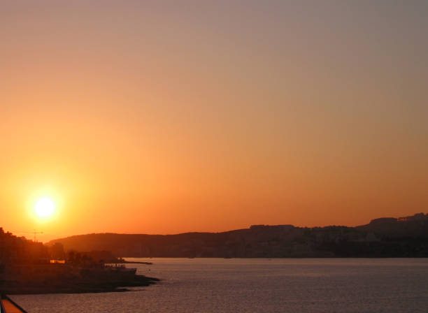 istock Sunset over the Mediterranean Sea, Malta. 1222668635