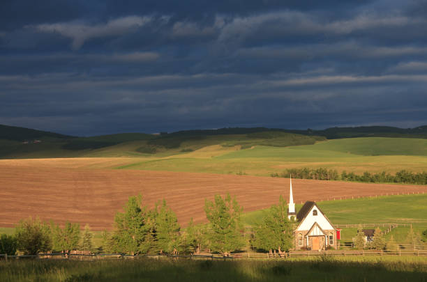 istock Old Country Church 1222671948