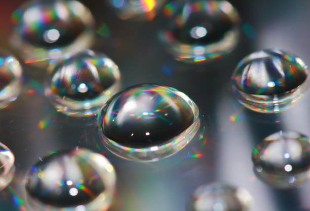 istock reflection of dropet on cd in macro 1222672312
