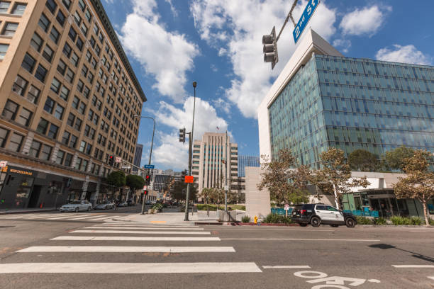 istock Downtown Los Angeles cityscape 1222674719