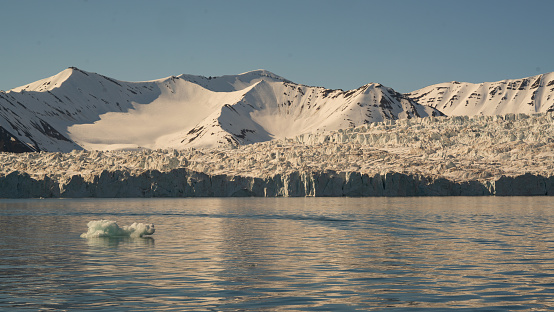 Arctic  in south Spitsbergen. Around the fjord Hornsund.