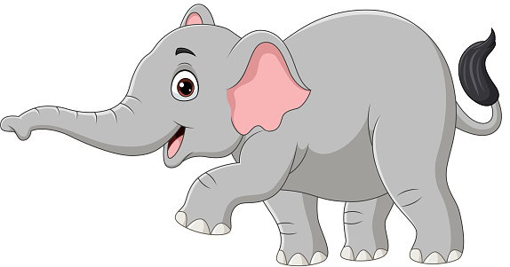 Ilustración de Elefante De Dibujos Animados Aislado Sobre Fondo Blanco y más Vectores Libres de Derechos de Alegre - iStock Ilustración de Elefante De Dibujos Animados Aislado Sobre Fondo Blanco y más Vectores Libres de Derechos de Alegre - iStock