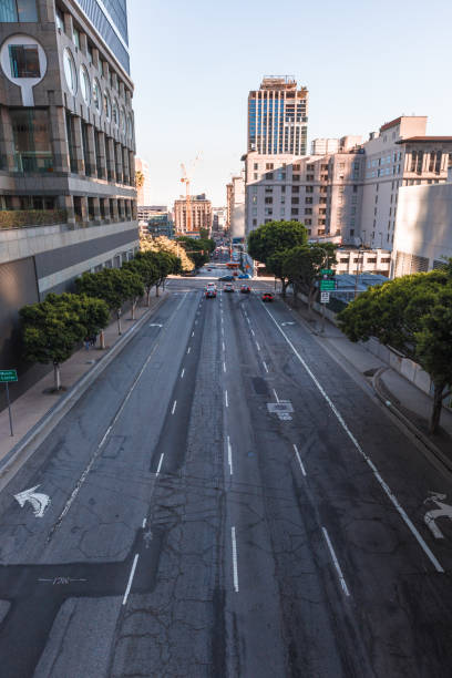 istock Los Angeles CA buildings and freeways 1222682131