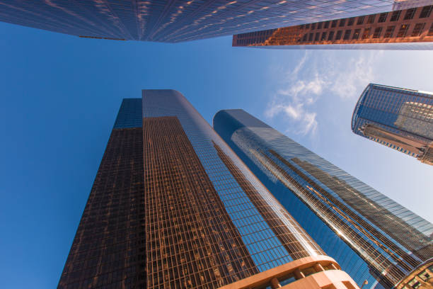 istock Los Angeles CA buildings and freeways 1222684312