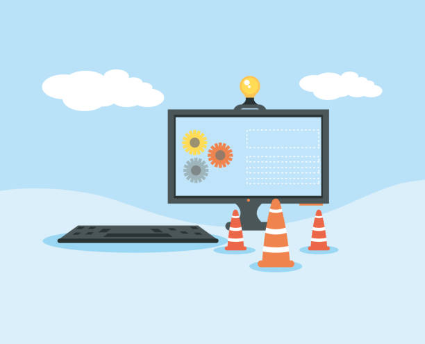 Under Development Icon Illustrations, Royalty-Free Vector Graphics ...