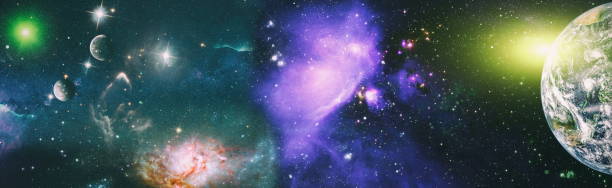 istock Space background with nebulas and stars. This image elements furnished by NASA 1222698142