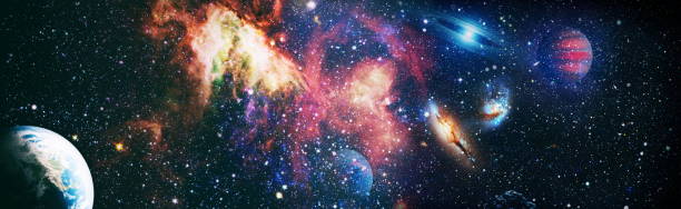 istock High quality space background. Elements of this image furnished by NASA. 1222698153