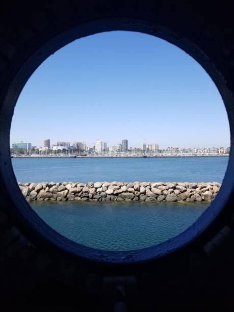 istock Porthole view of San Diego 1222700473