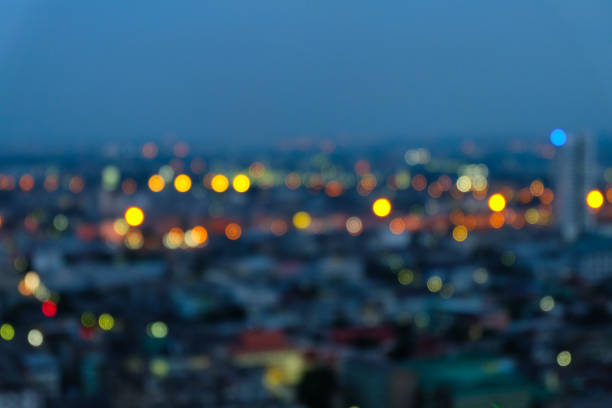 istock Abstract bokeh lights texture background blurry lights in a city at night 1222706871