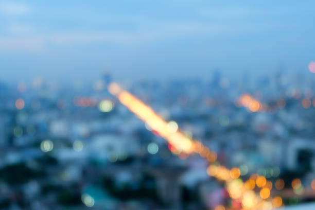 istock Abstract bokeh lights texture background blurry lights in a city at night 1222706895