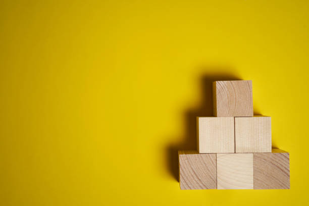 istock Wooden blocks and cubes ready for adding text and word that can be used to convey a message or a concept 1222707214