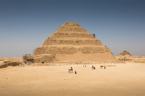 Step pyramid of Djoser in Saqqara, , Egypt