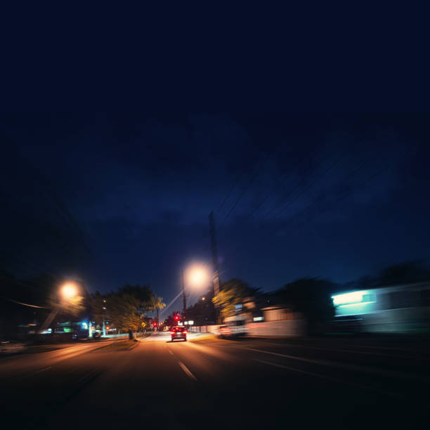istock Driving on a road in Miami 1222714975