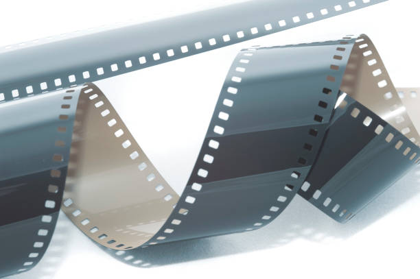 istock Coiled roll of exposed 35 mm film 1222722086