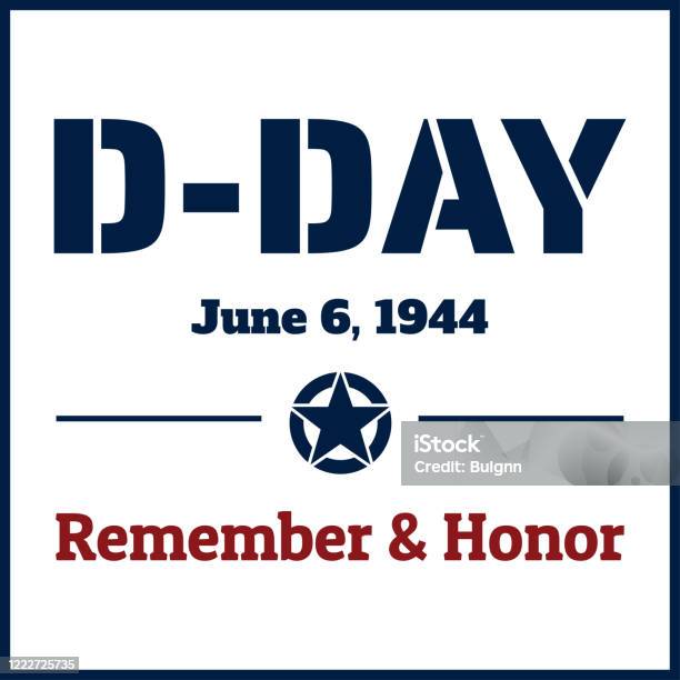 Dday Normandy Landings Concept Template For Background Banner Card